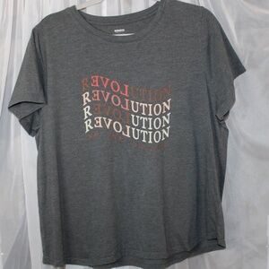 PreLoved Gray Sonoma "Revolution" tee in Sz (XL)
